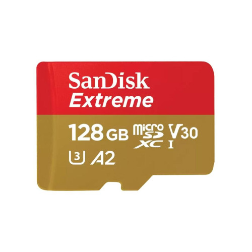 SANDISK EXTREME microSDXC 128 GB 190/90 MB/s A2-6491219