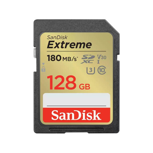 SANDISK EXTREME SDXC 128GB 180/90 MB/s A2-6491220