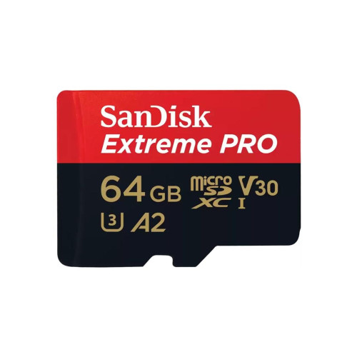 SANDISK EXTREME PRO microSDXC 64GB 200/90 MB/s A2-6491227
