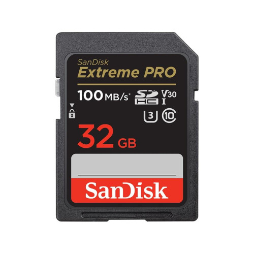 SANDISK EXTREME PRO SDHC 32GB 100/90 MB/s A2-6491230