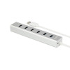 HUB 7 x USB3.0 ALUMINIUM Z ZASILACZEM; Y-3090 -651528
