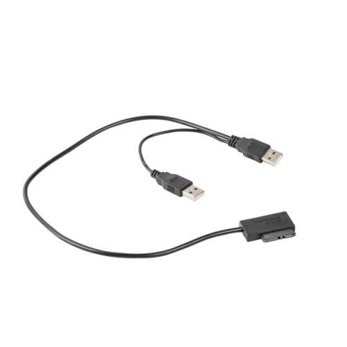 Adapter USB(M)+Power -> SATA Slim SSD (na kablu) -651719