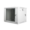 Szafa instalacyjna wisząca dwusekcyjna 19 9U 600X600mm szara -652683