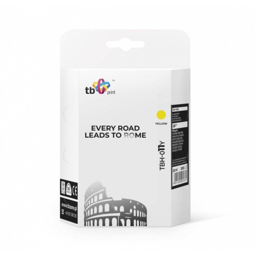 Tusz do HP nr 11 C4838A TBH-011Y YE 100% nowy-653942