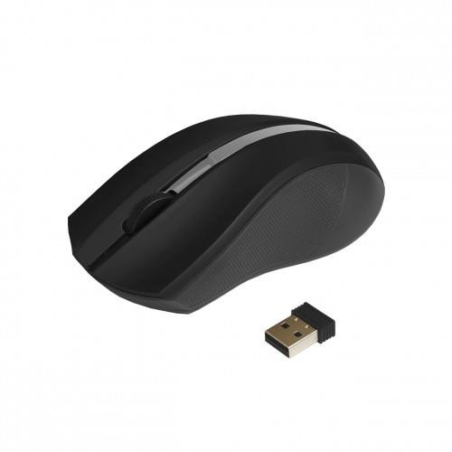 Mysz bezprzewodowo-optyczna USB AM-97A czarna-654860