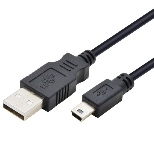 Kabel USB - Mini USB 3m. czarny-656625
