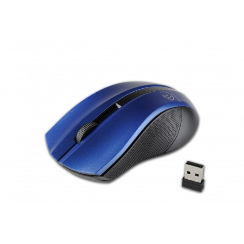 Bezprzewodowa mysz optyczna, GALAXY Blue/silver-656896