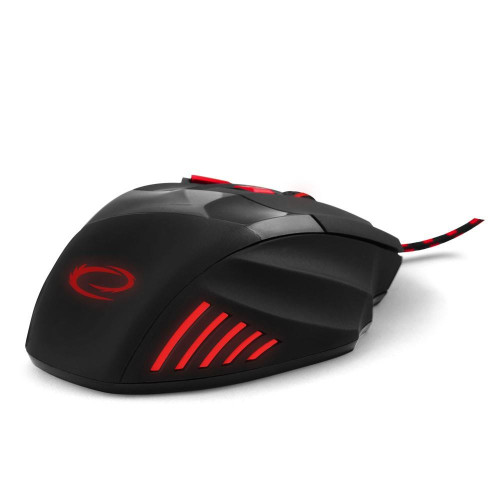 MYSZKA PRZEWODOWA DLA GRACZY 7D OPTYCZNA USB MX201 WOLF CZERWONA-656976