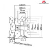 Uchwyt do mini komputera MC-720 NUC MAC CPU-657542