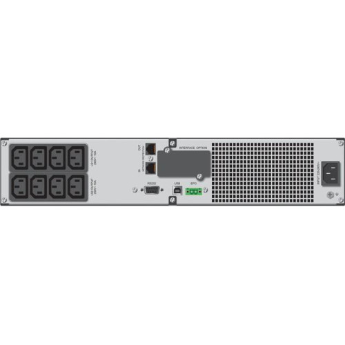 UPS LINE-INTERACTIVE 1000VA 8X IEC OUT, RJ11/RJ45 .IN/OUT, USB/RS-232, LCD, RACK 19''-660405
