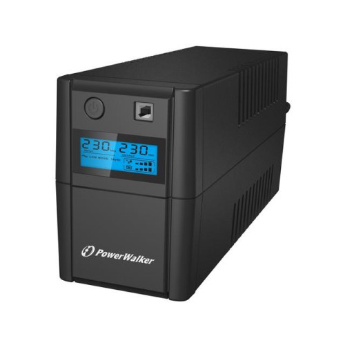 UPS LINE-INTERACTIVE 850VA, 4x IEC, RJ11 IN/OUT, USB, LCD-660907
