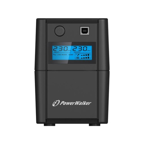 UPS LINE-INTERACTIVE 850VA, 4x IEC, RJ11 IN/OUT, USB, LCD-660908