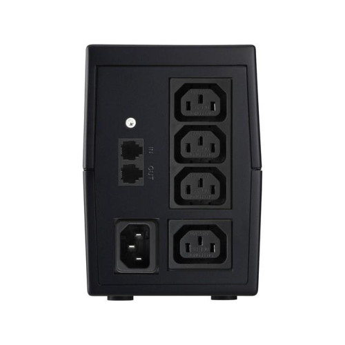 UPS LINE-INTERACTIVE 850VA, 4x IEC, RJ11 IN/OUT, USB, LCD-660910