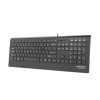 Klawiatura BARRACUDA Slim Czarna USB -663508