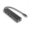 USB-C Slim 3-port HUB z adapterem Gigabit Ethernet-664470
