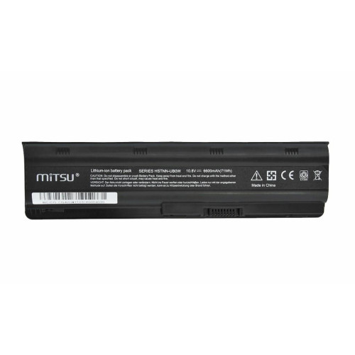 Bateria do Compaq Presario CQ42, CQ62, CQ72 6600 mAh (71 Wh) 10.8 - 11.1 Volt-667337