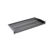Półka do szaf 250mm 19" 483x250mm 1U czarna-669511