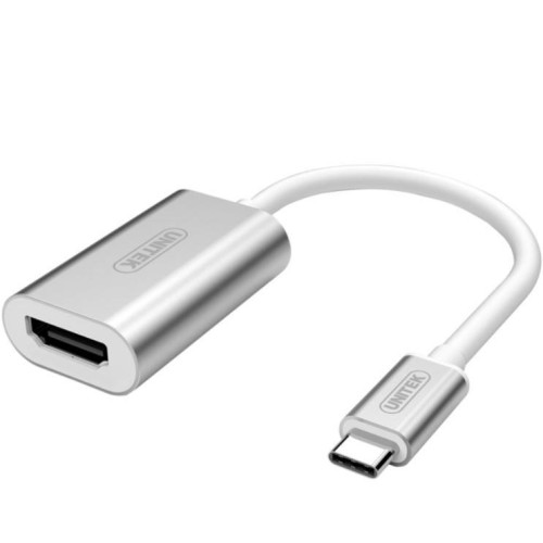 Adapter USB TYP-C na HDMI, Y-6316 ALUMINIUM-669704