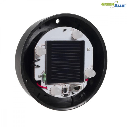 Solarna lampa ogrodowa Kula LED GB123 Biała-670631