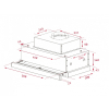 Okap teleskopowy CNL 6815 Plus-671843