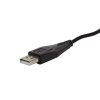 Mysz USB dla graczy, 2400 DPI, czarna-671906