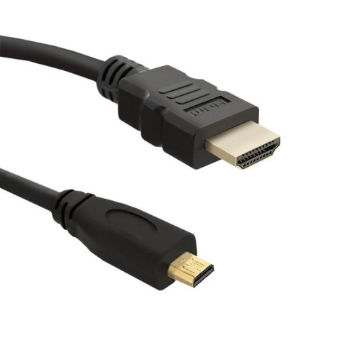 Kabel HDMI 1.4 Męski / Micro HDMI v1.4 męski | 2m-672489