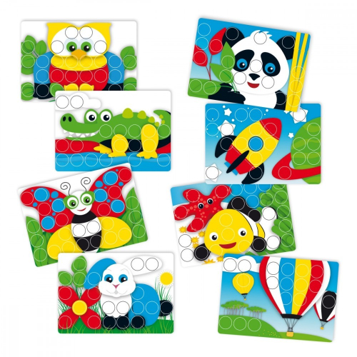 Mozaika Pixel Junior Basic 40 elementów-672765