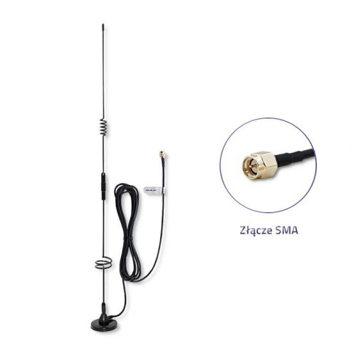 QOLTEC ANTENA GSM 600-2700 MHz LTE | WEWNĘTRZNA-6734163