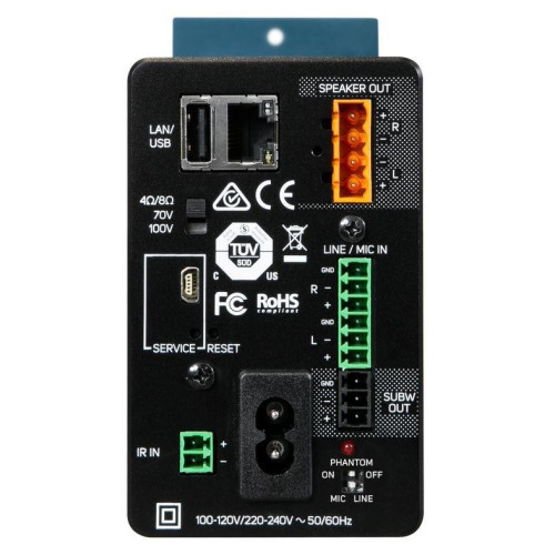BLUESOUND PROFESSIONAL WZMACNIACZ/ODTWARZACZ SIECIOWY B170S - - WZMACNIACZ STEREO Z SIECIOWYM ODTWARZACZEM MUZYCZNYM-673
