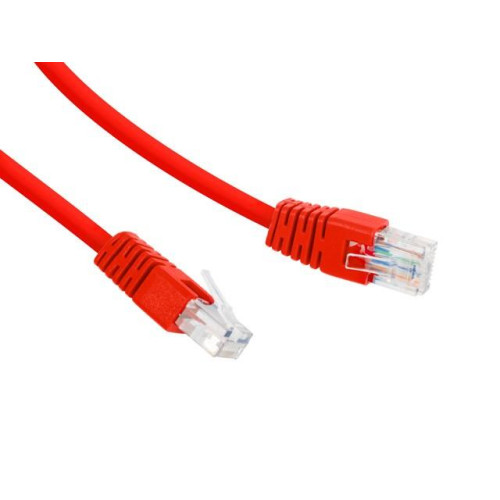 Patch cord Kat.6 UTP 5m czerwony -673967