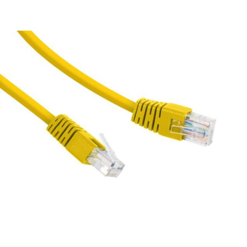 Patch cord Kat.6 UTP 0.5m żółty -673970