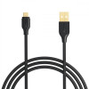 CB-MD1 Black szybki kabel Quick Charge micro USB-USB | 1m | 480 Mbps-676278