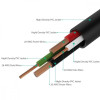 CB-MD1 Black szybki kabel Quick Charge micro USB-USB | 1m | 480 Mbps-676281