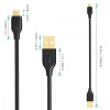 CB-MD1 Black szybki kabel Quick Charge micro USB-USB | 1m | 480 Mbps-676282