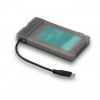 MySafe USB-C 3.1 Gen. 2 Easy zewnętrzna obudowa na dysk 2,5" 9,5mm SATA I/II/III HDD -676435
