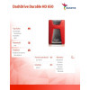 DashDrive Durable HD650 2TB 2.5'' USB3.1 Czerwony-677611