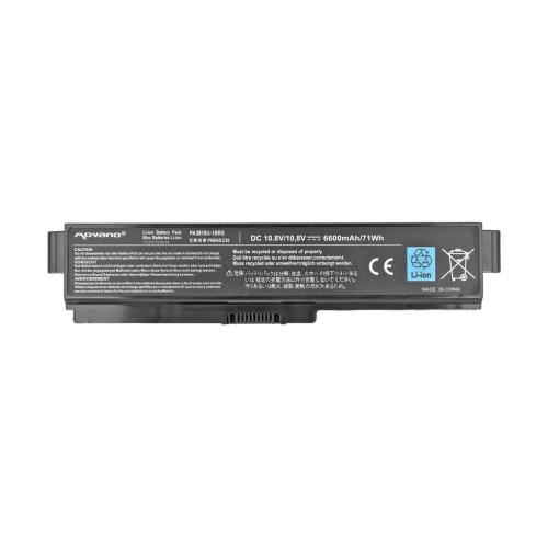 Bateria Movano do Toshiba L700, L730, L750 (6600mAh)-6793955