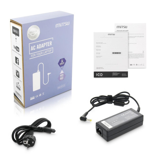 Zasilacz Mitsu 19v 3.42a (5.5x1.7) 65W do Acer, Packard Bell-6794183