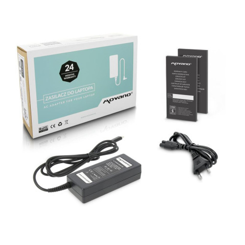 Zasilacz Movano 45W USB type C USB-C (black)-6794744