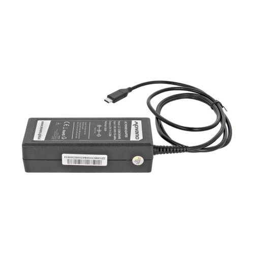 Zasilacz Movano 65W USB type C USB-C (black)-6794753