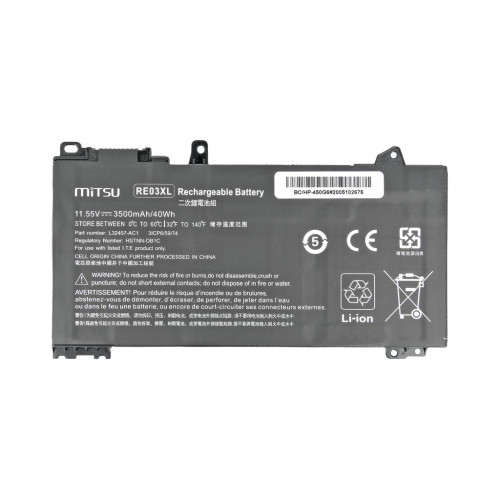 Bateria Mitsu do HP 430 G6, 450 G6-6795038
