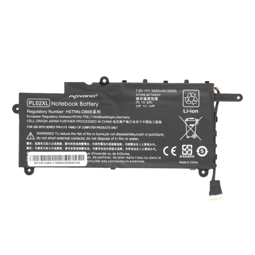 Bateria Movano do HP Pavilion X360 11-N-6795525