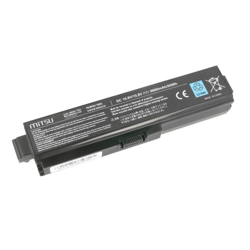 Bateria Mitsu do Toshiba L700, L730, L750 (8800mAh)-6795576