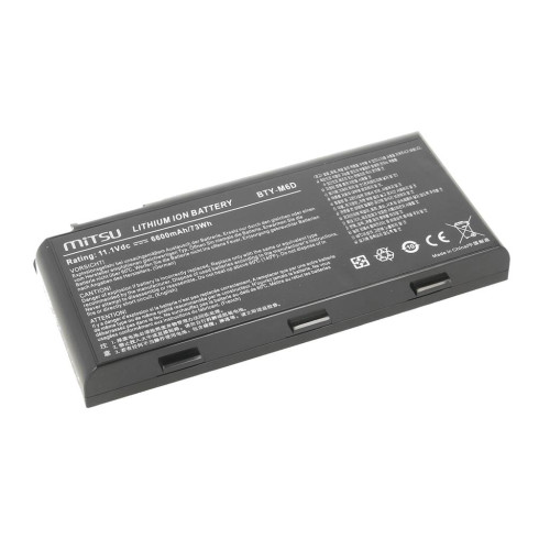 Bateria Mitsu do MSI GT660, GT780, GX780-6795654