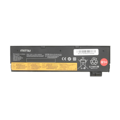 Bateria Mitsu do Lenovo ThinkPad T570-6795686