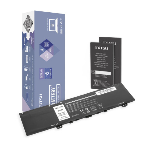 Bateria Mitsu do Dell Inspiron 13 7373, 7386-6795688