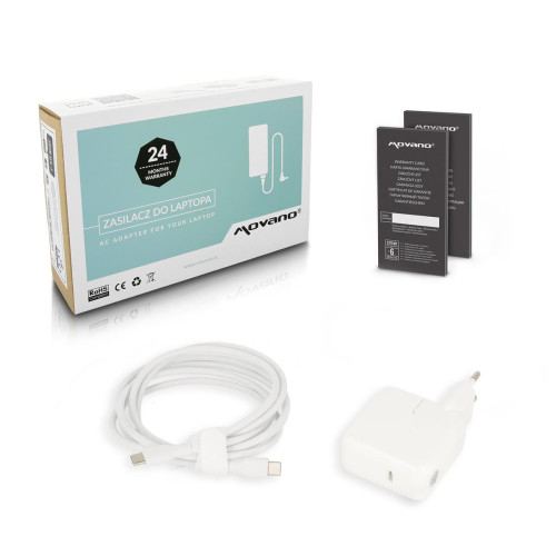 Zasilacz Movano 29W USB type C USB-C (white)-6796230