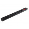 Listwa przeciwprzepięciowa Multi M9 1.5m czarna (9 gniazd)-7807931