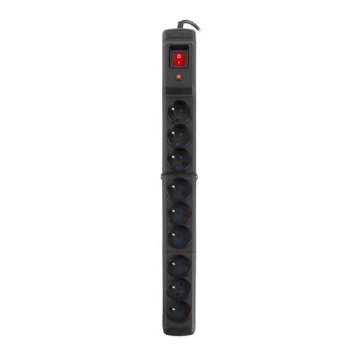 Listwa przeciwprzepięciowa Multi M9 1.5m czarna (9 gniazd)-680083