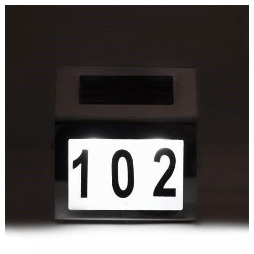 Lampa solarna MCE172 numer domu LED-680980